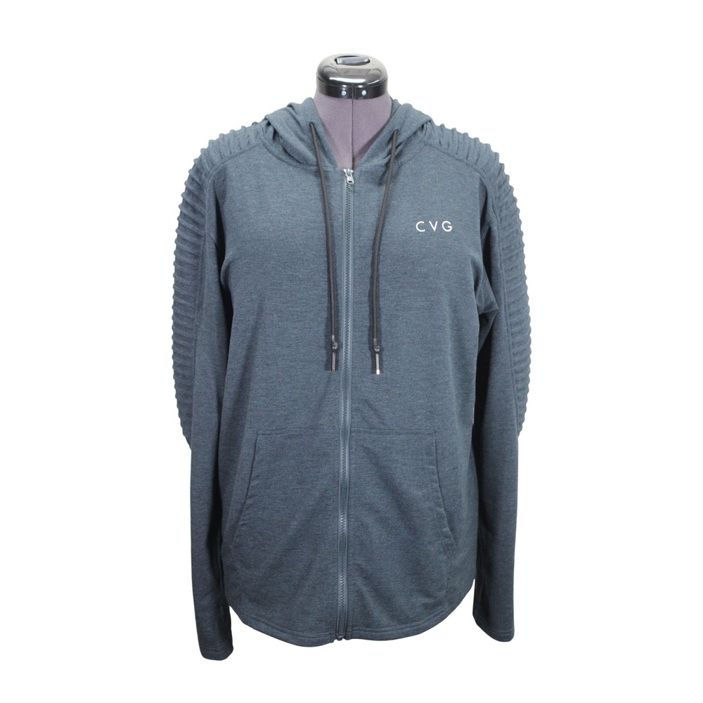 CVG Constantly Varied Gear women's full zip lightweight moto hoodie XL‎